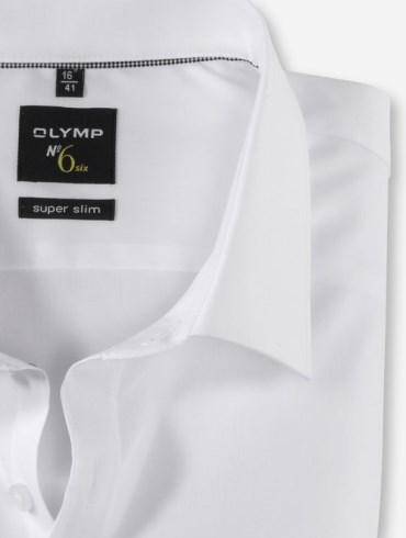 Olymp Skjorte Super Slim Fit - korte ærmer